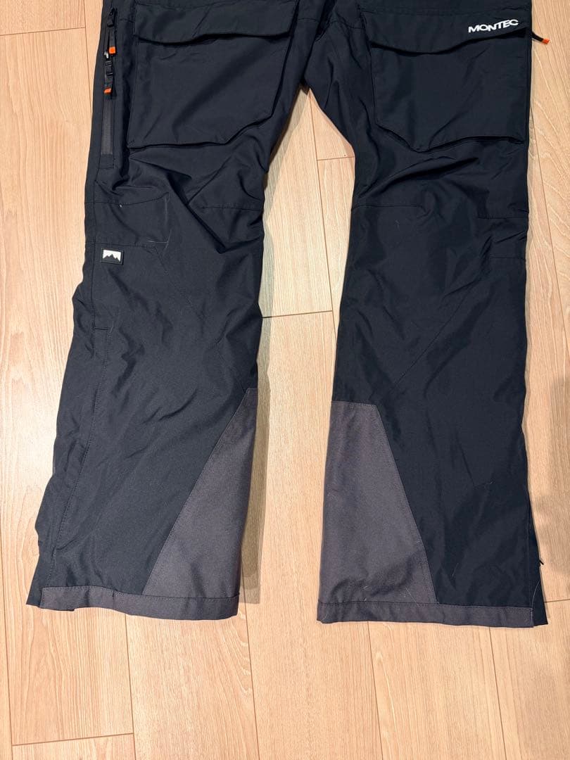 Montec Fawkスノボ パンツ メンズ Black M
