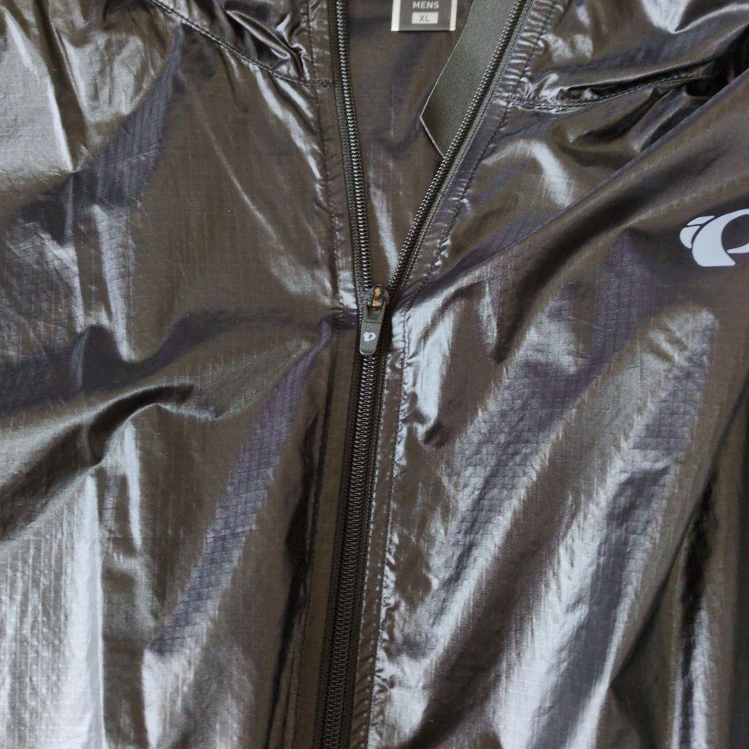 【着用1回】PEARL IZUMI ブラック ウィンドブレーカー　XLサイズ