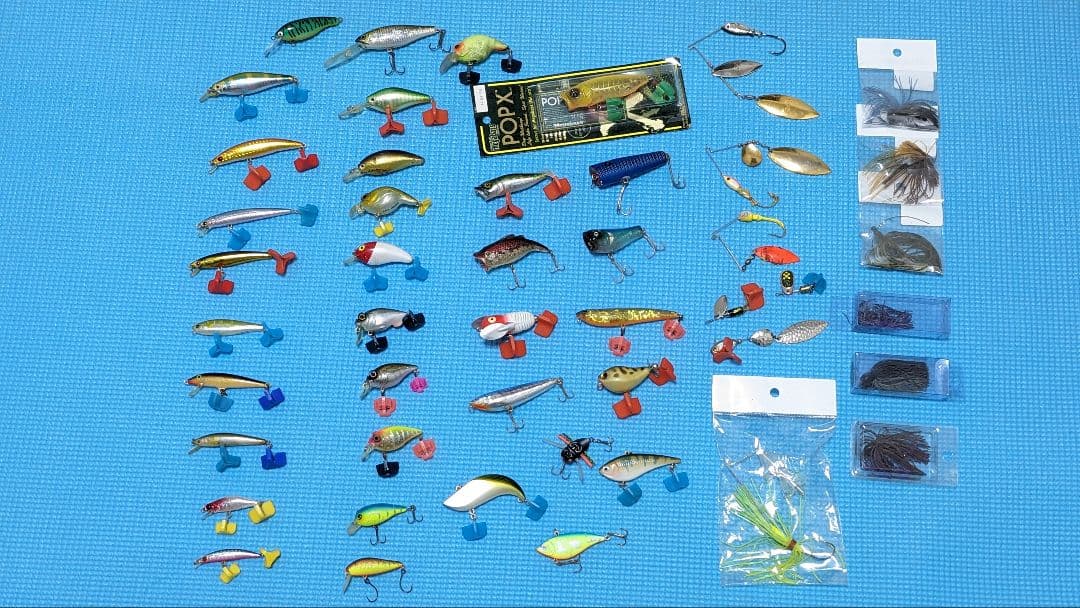 ☆美品【ハードルアー 全40点以上】バス釣りタックルケースおまけ