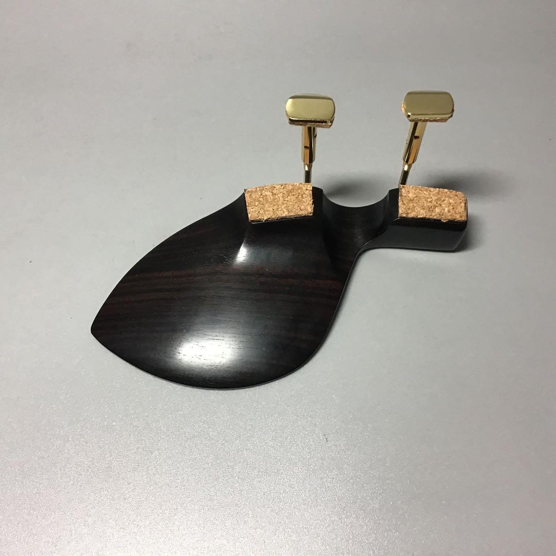 バイオリン　アクセサリー顎当て青島黒檀　クローソン　セミヒル
