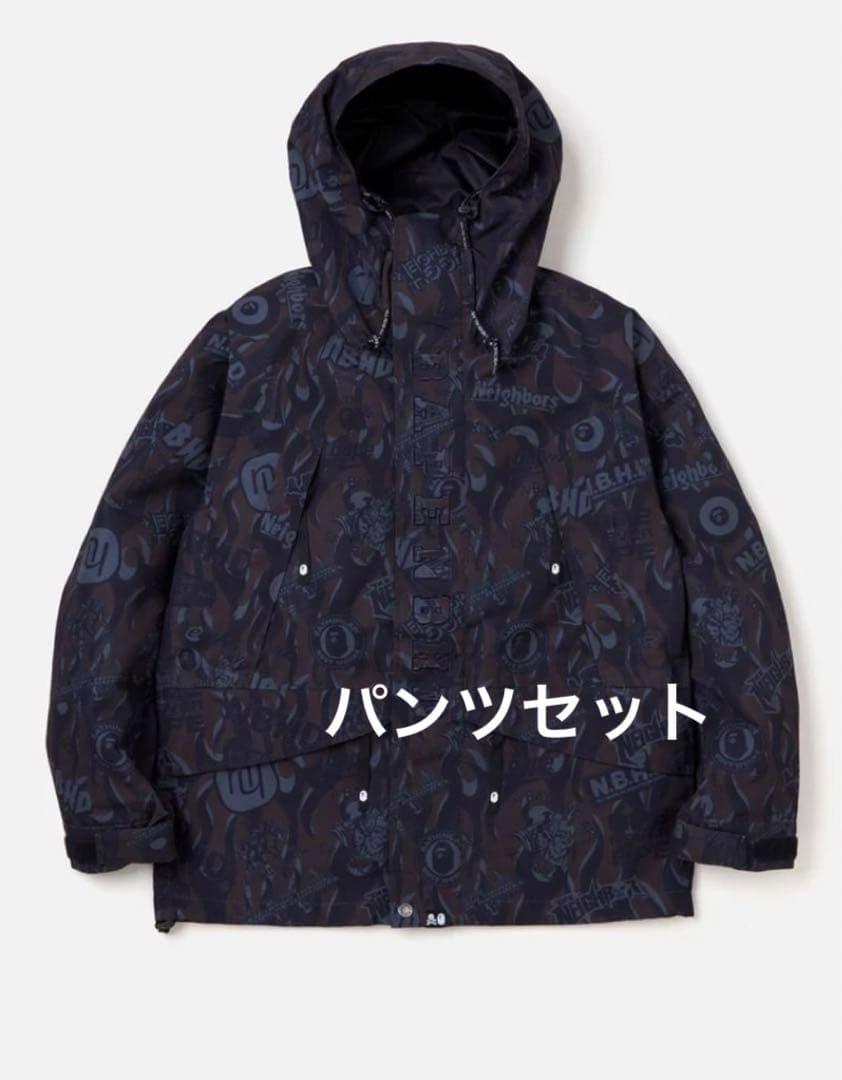 【激レア】ネイバーフッド × BAPE スノボ ジャケット パンツ セット M