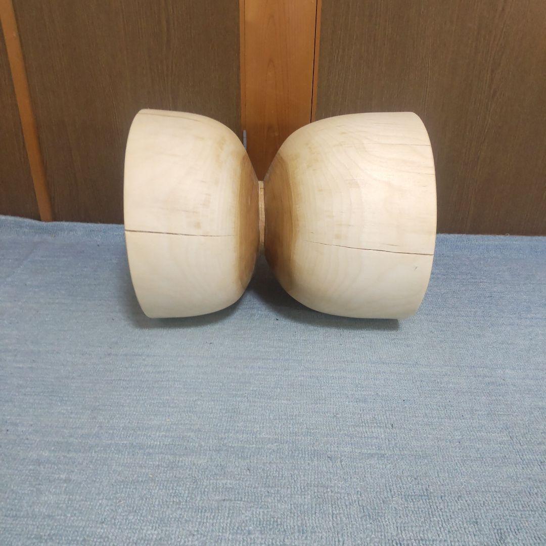 まめちゃん専用だてかんば丸太椅子スツール