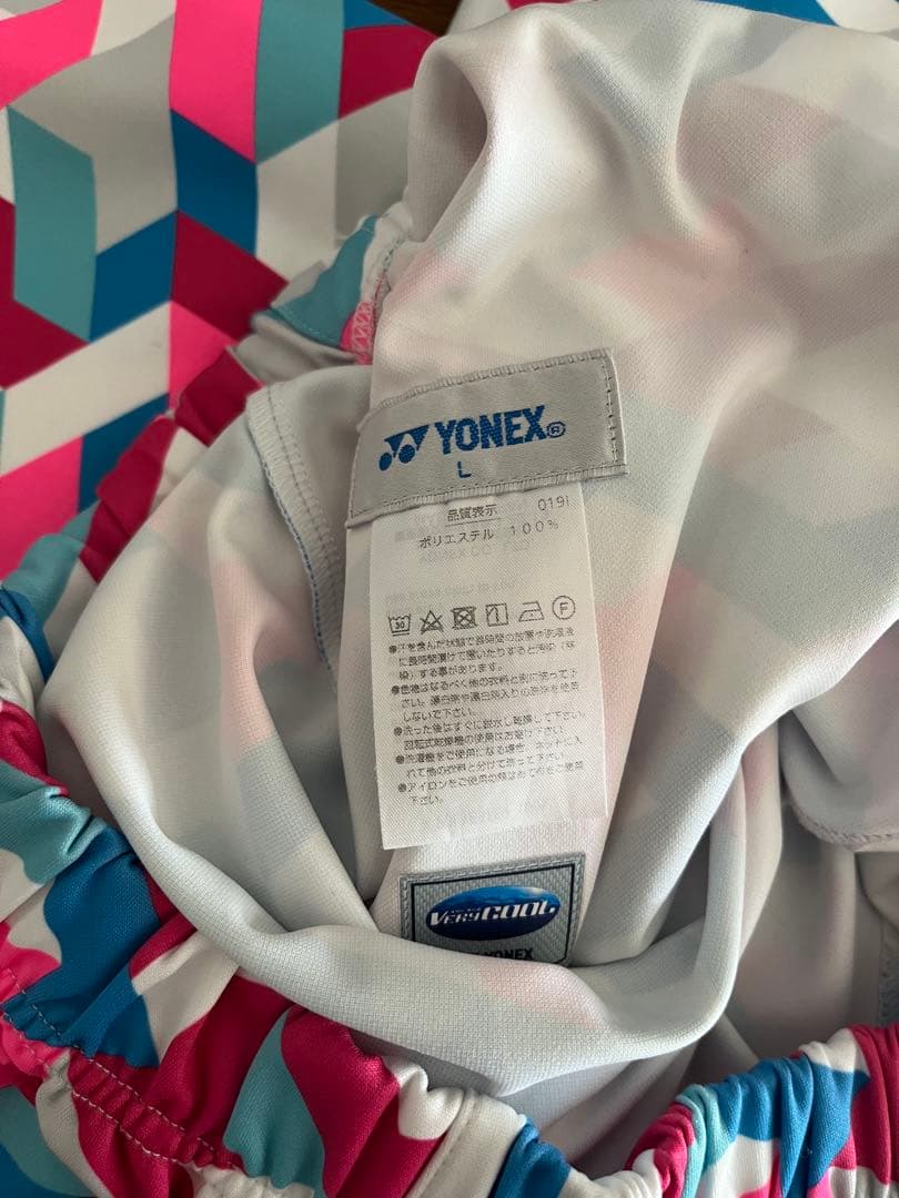 YONEX バドミントンウェア パンツ 幾何学模様