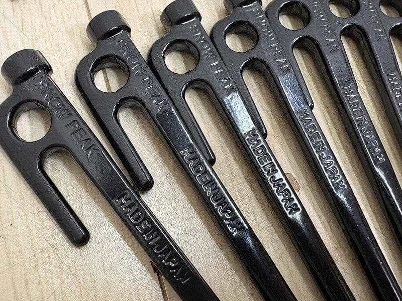 未使用！ peak スノーピーク ペグ ソリッドステーク20cm 30本