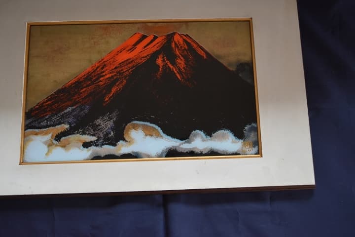 開運　赤富士