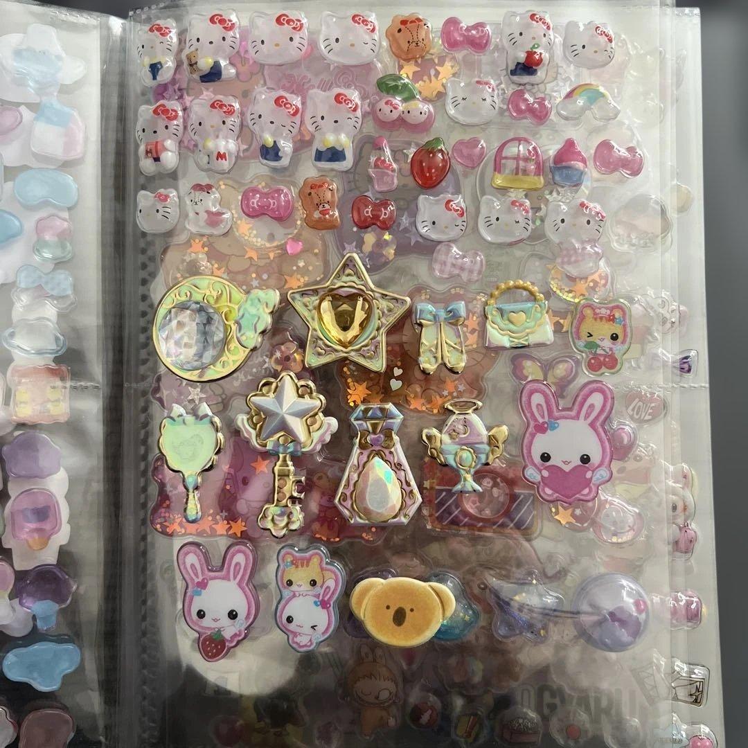 値下げ！シール帳完成品　シール大量　ボンボンドロップシール