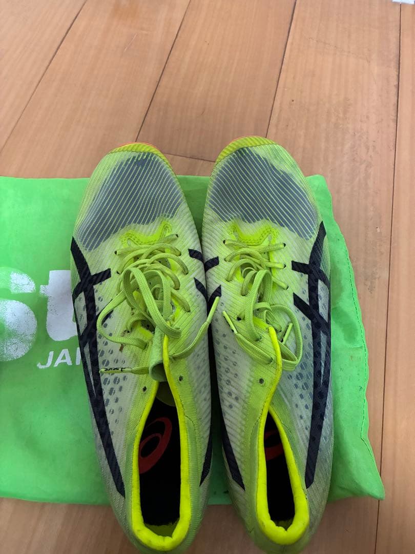 ASICS メタスピードSP PARIS 28.0イエロー/ブラック