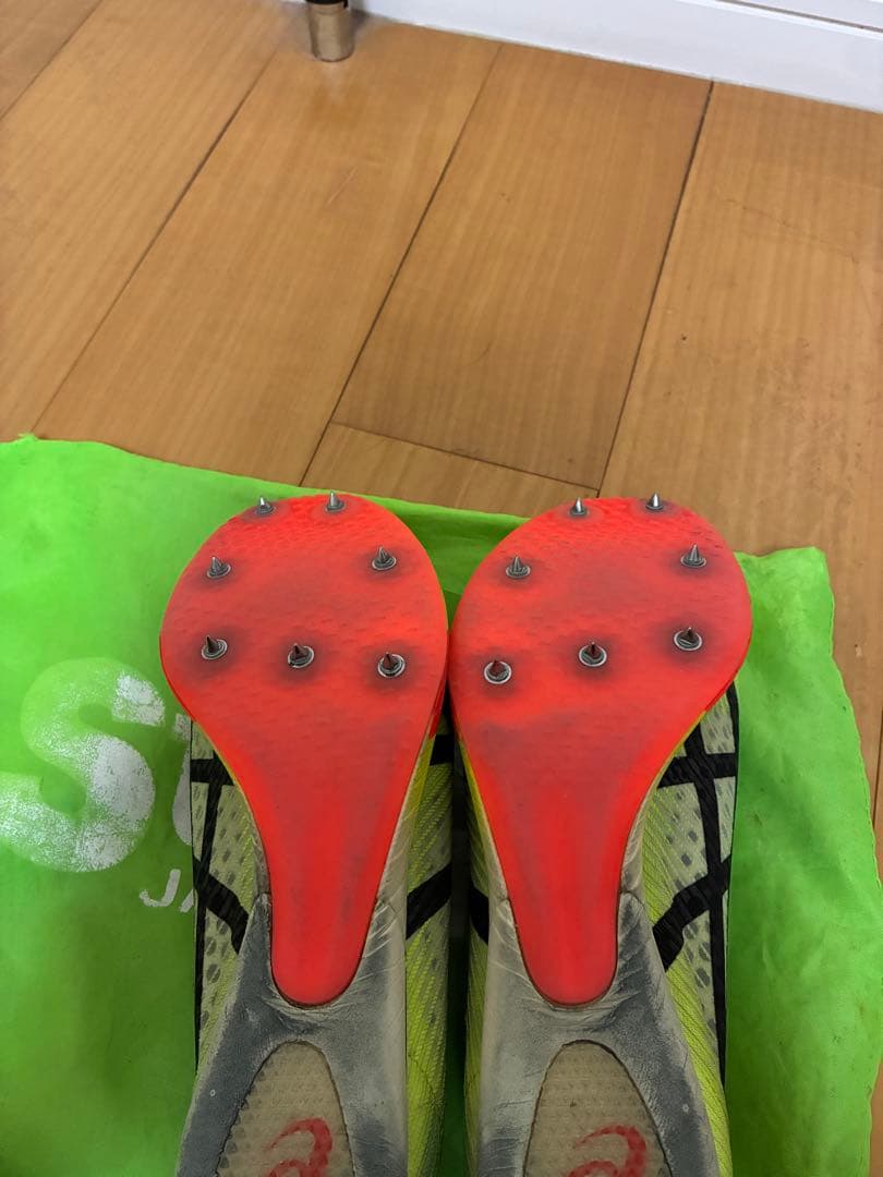 ASICS メタスピードSP PARIS 28.0イエロー/ブラック