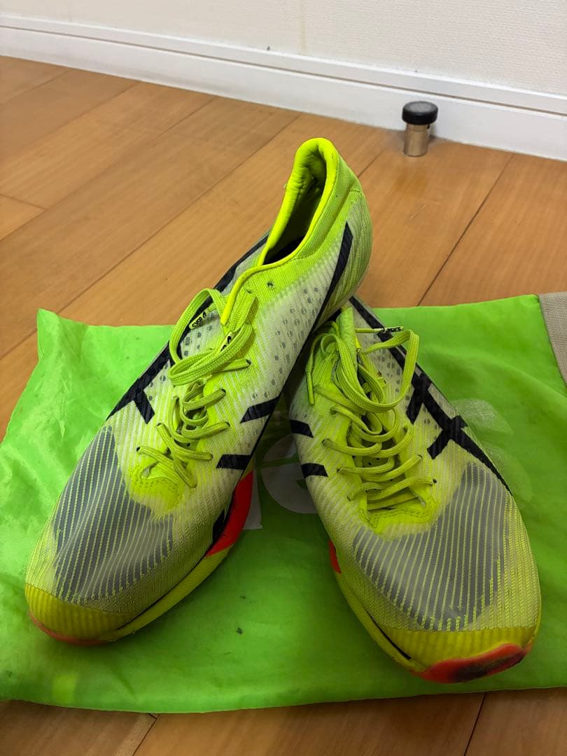 ASICS メタスピードSP PARIS 28.0イエロー/ブラック