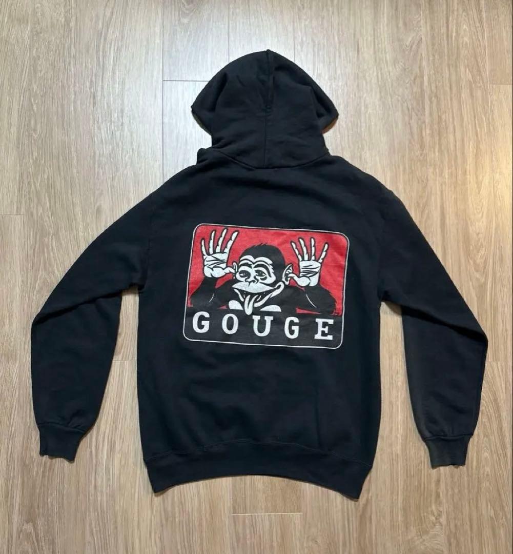 90‘s GOUGE Sweat Hoodie ガウジー ヴィンテージ パーカー
