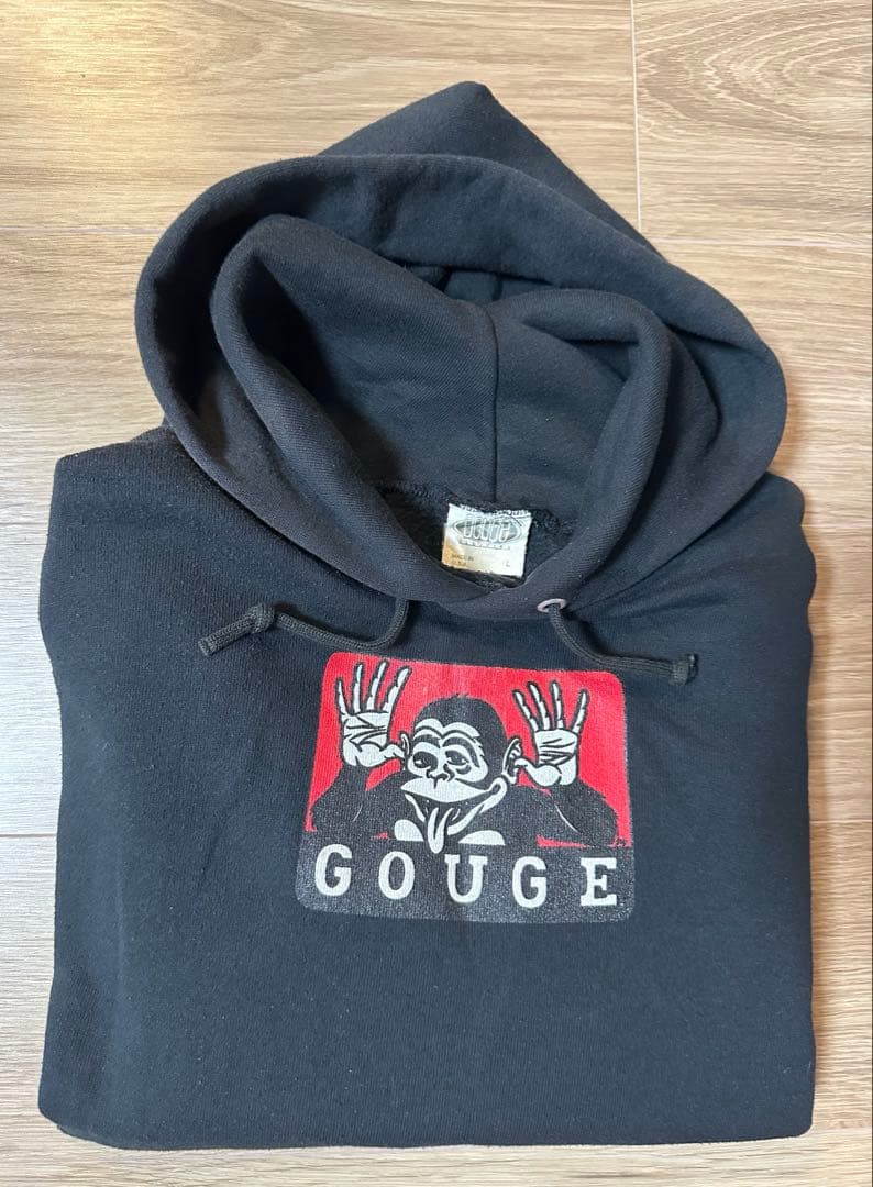 90‘s GOUGE Sweat Hoodie ガウジー ヴィンテージ パーカー