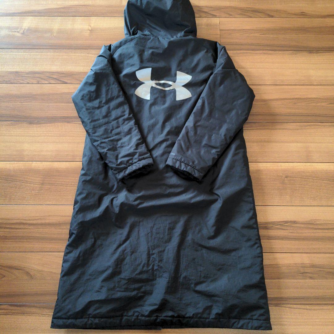 Under Armour STORM ブラックベンチコート160サイズ