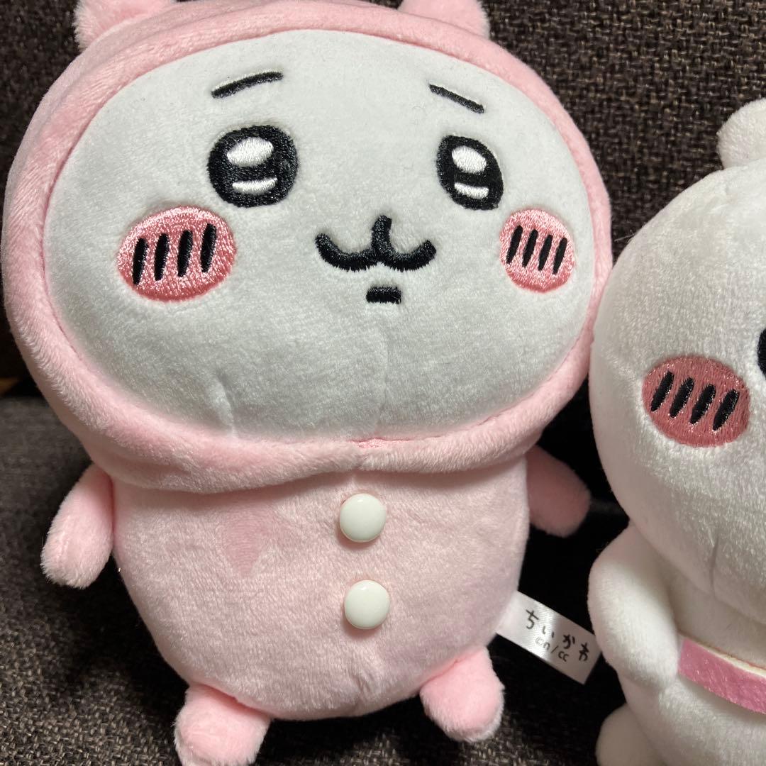 ちいかわ☆ハチワレぽてたまぬいぐるみ4体セット
