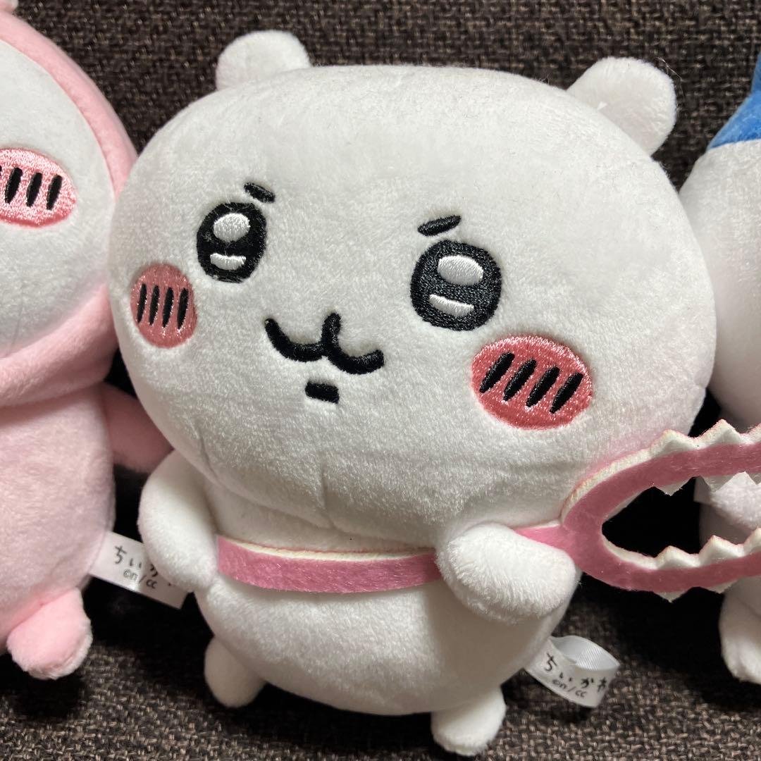ちいかわ☆ハチワレぽてたまぬいぐるみ4体セット