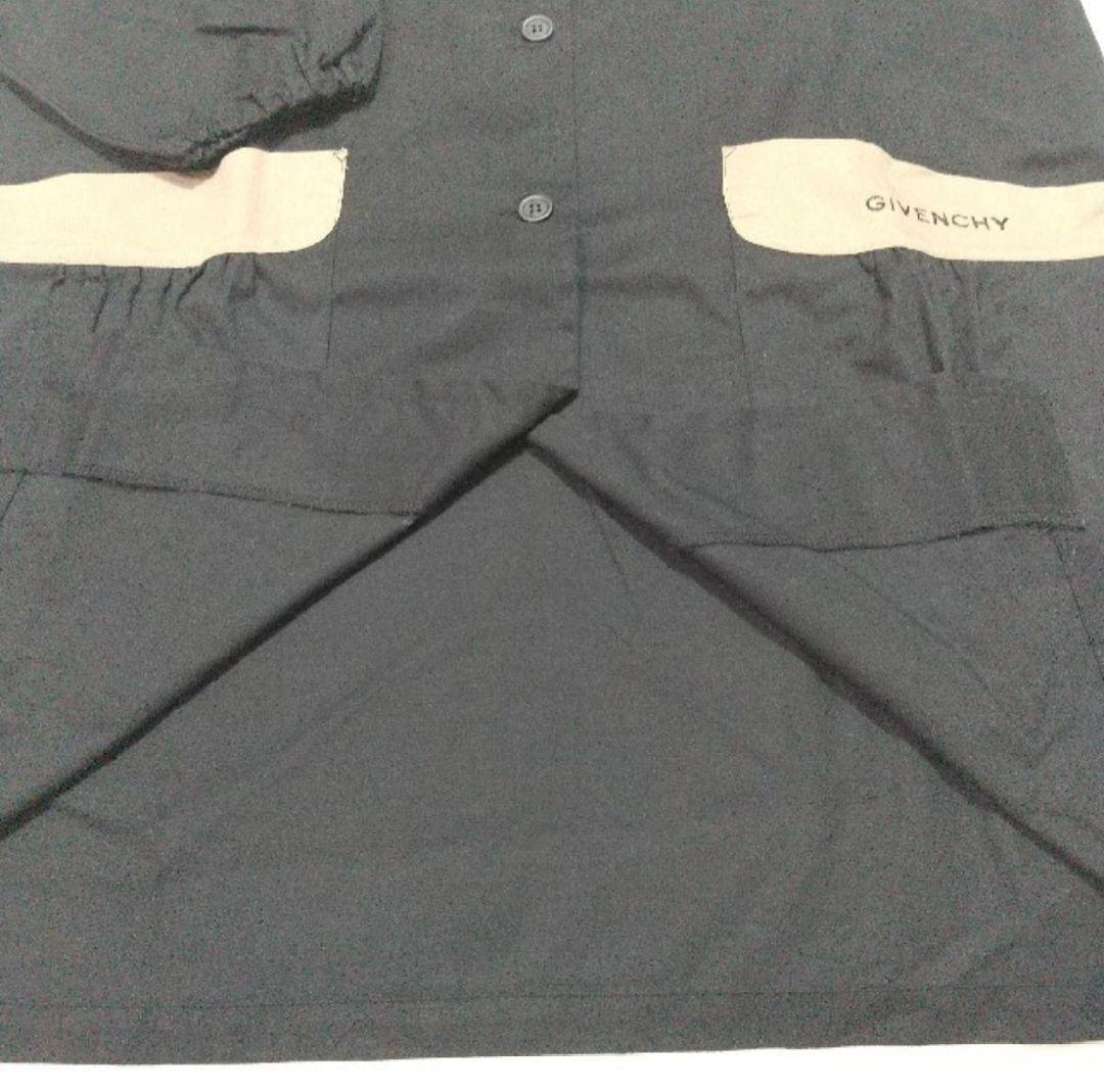 GIVENCHY ジバンシー　エプロン ブラック 割烹着 スモッグ 昭和レトロ♡