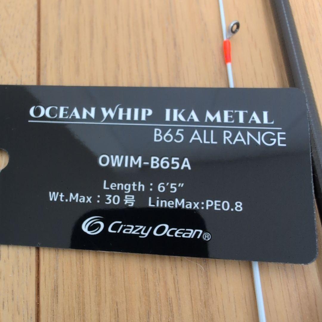 Crazy Ocean オーシャンウィップ イカメタル OWIM-B65A