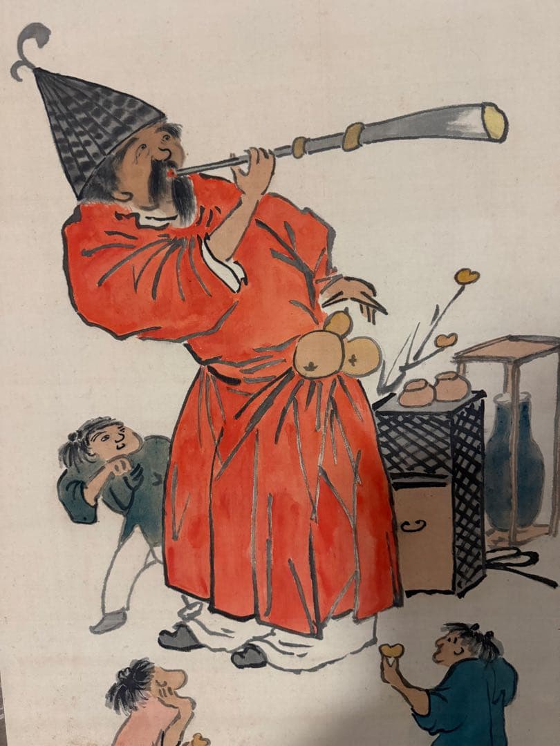 富岡鉄斎の軸