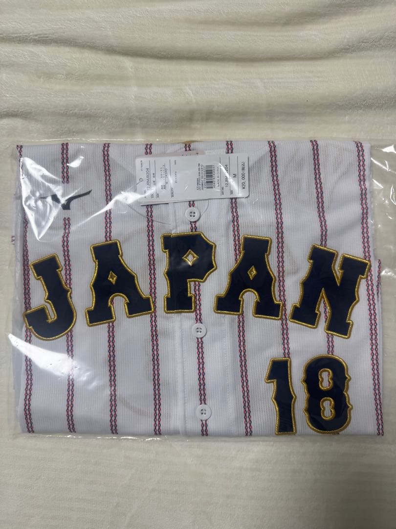 山本由伸 WBC2026 ホームユニフォーム Mサイズ ドジャース オリックス