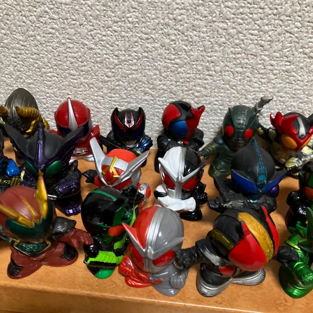 【大量】仮面ライダー？ 指人形 41体セット まとめ売り フィギュア