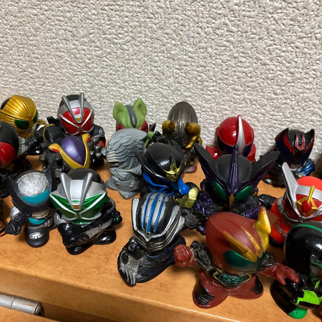 【大量】仮面ライダー？ 指人形 41体セット まとめ売り フィギュア
