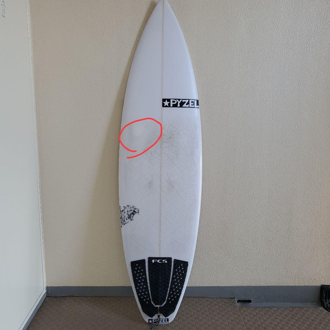 1回使用 PYZEL POWER TIGER 6'0 30.5L パワータイガー