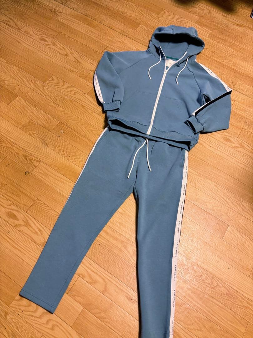 armyrich セットアップジャージ　水色　M