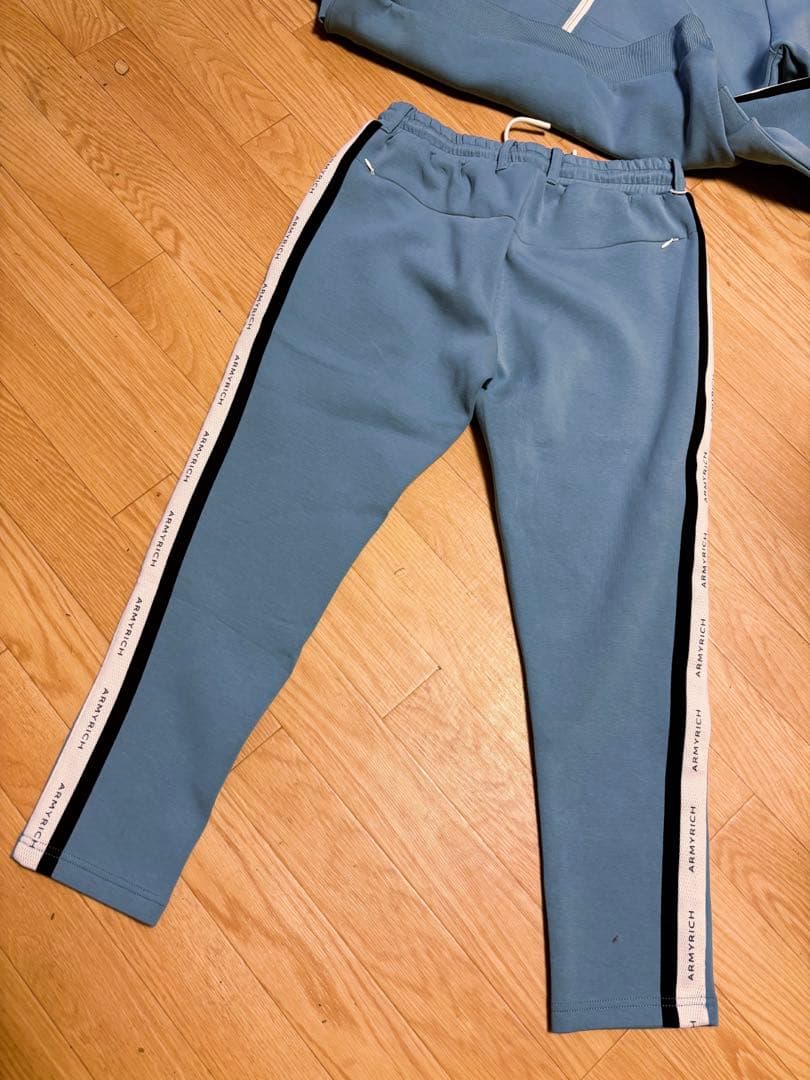 armyrich セットアップジャージ　水色　M