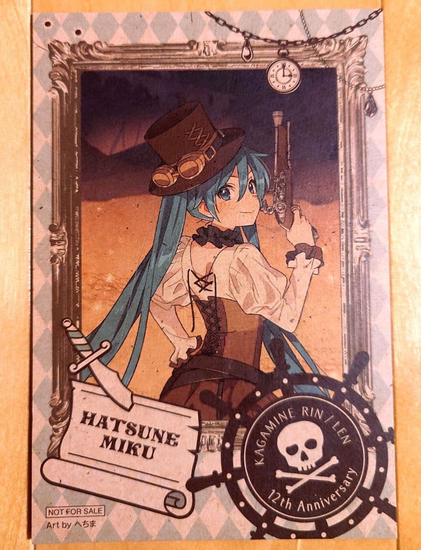 初音ミク Pirate Adventure へちま ポストカード 全６種類セット