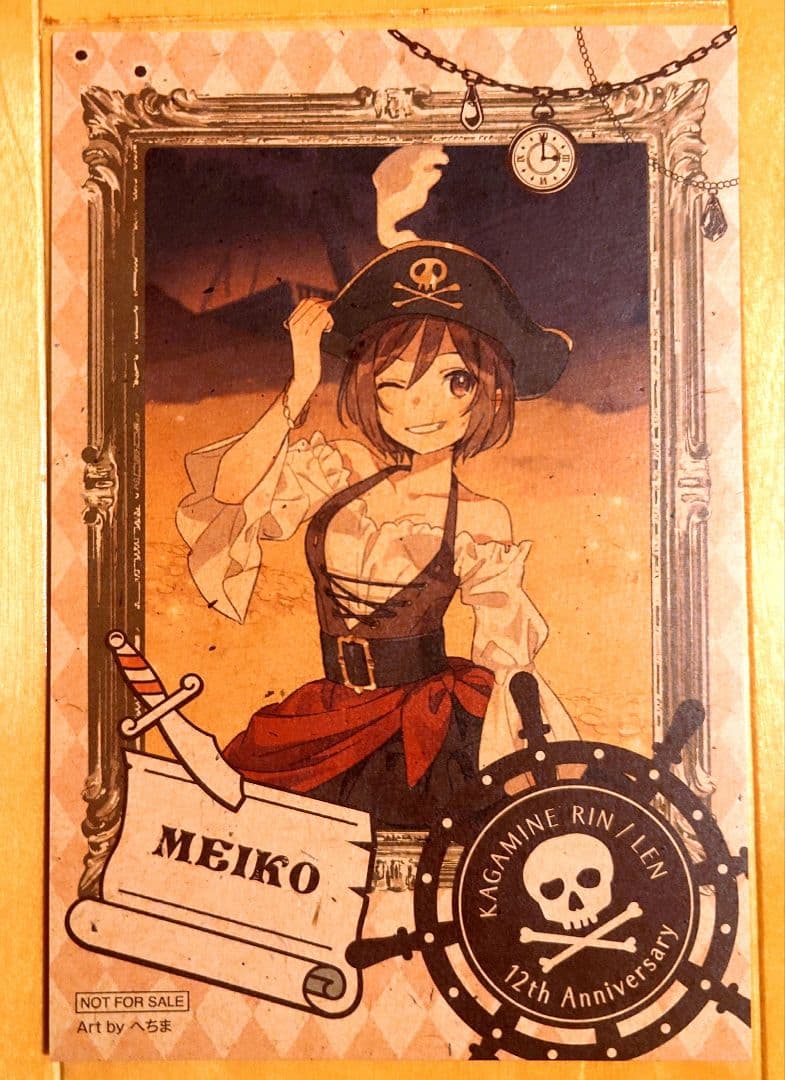 初音ミク Pirate Adventure へちま ポストカード 全６種類セット