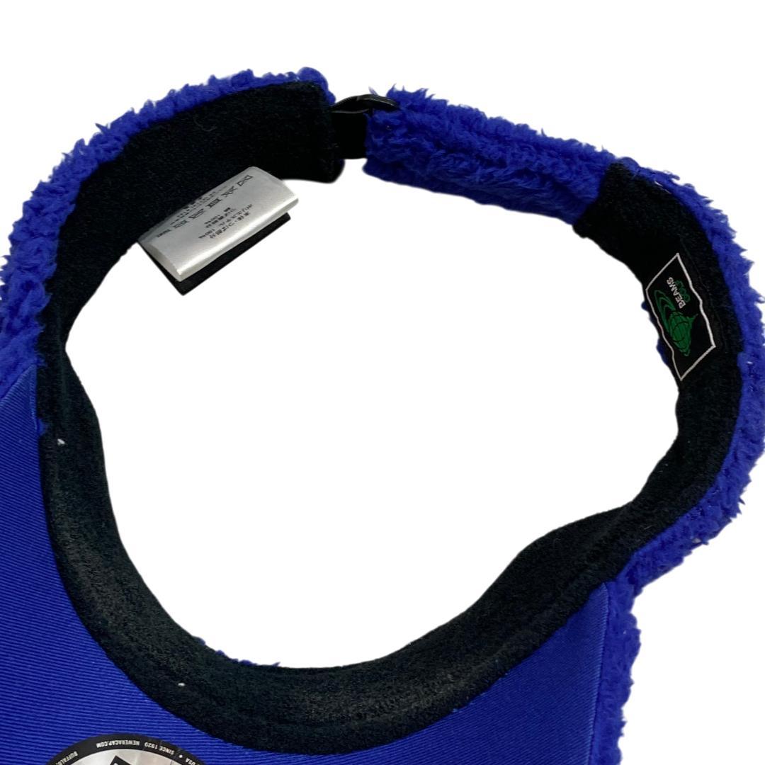 BEAMS GOLF ビームス ゴルフ ボア サンバイザー ブルー メンズ