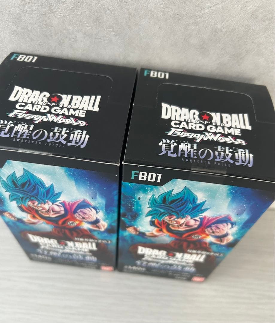 ドラゴンボールカードゲーム フュージョンワールド 覚醒の鼓動 FB01 2BOX