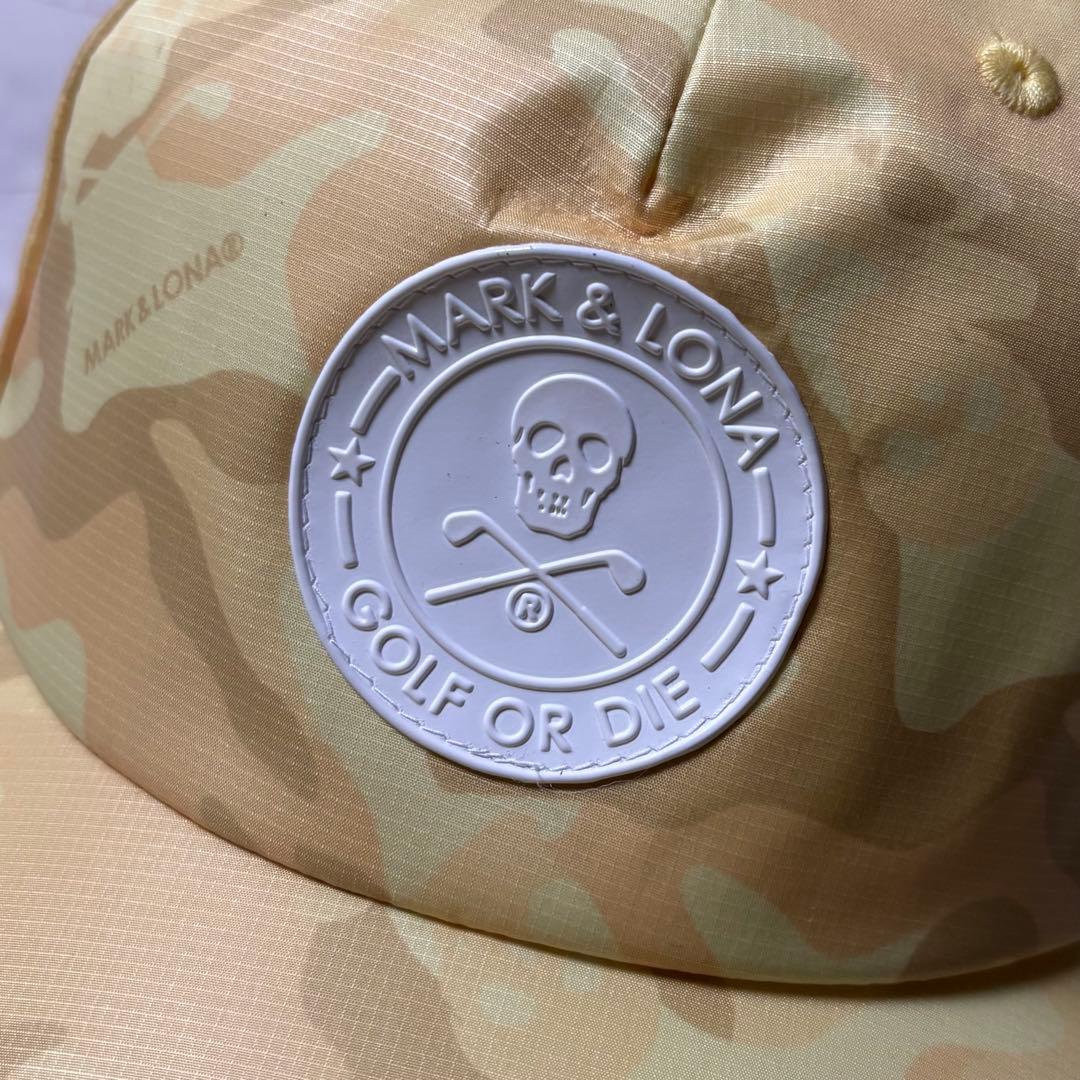 新品タグ付き MARK&LONA Gauge Cap キャップ イエロー
