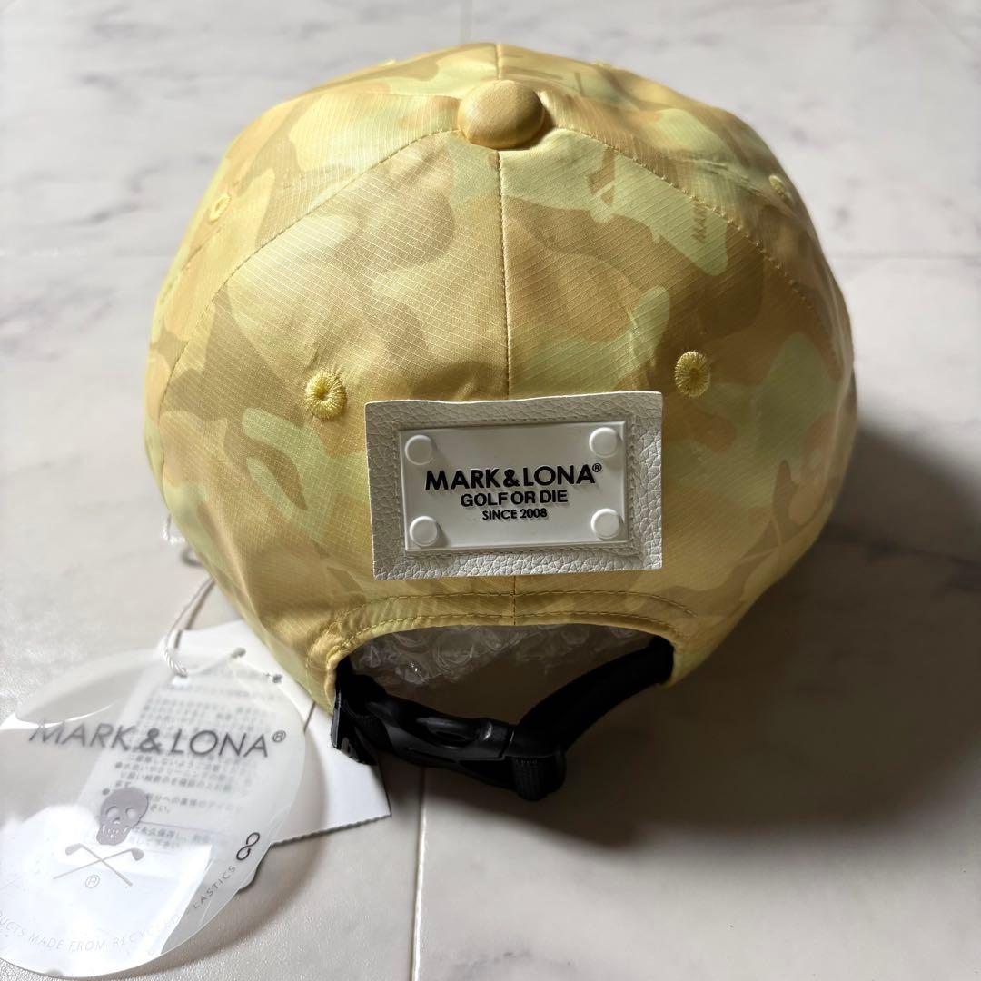 新品タグ付き MARK&LONA Gauge Cap キャップ イエロー