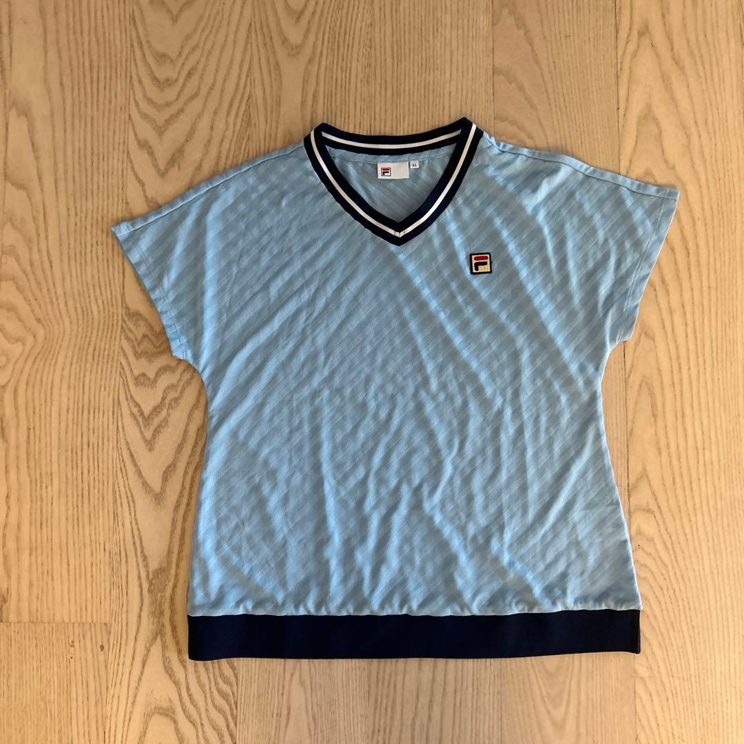 FILA 水色 セットアップ XLサイズ