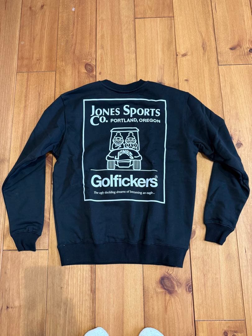希少　未使用　Jones x Golfickers スウェット　M