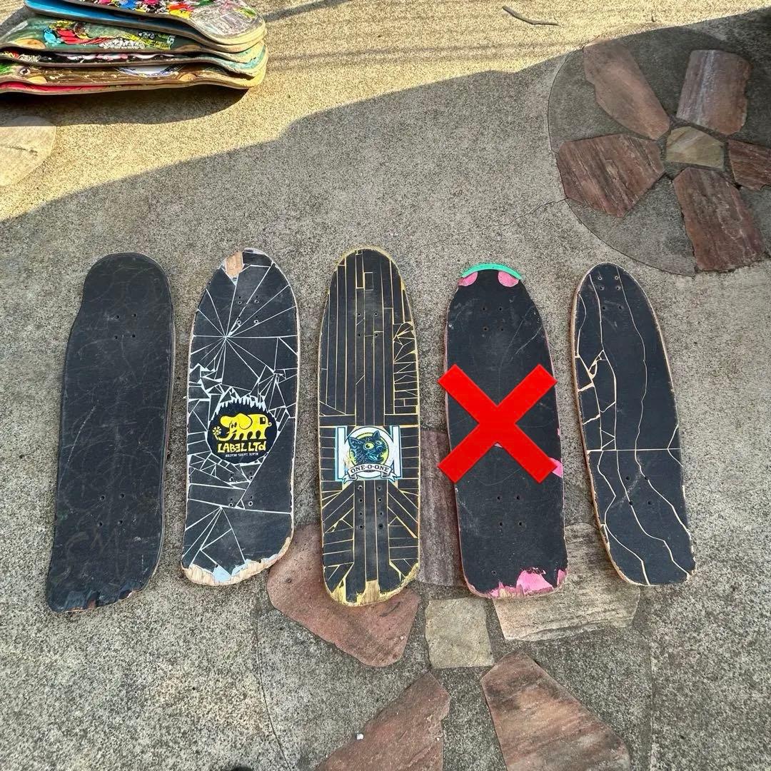 デッキ 5枚セット MADNESS BLACK LABEL DOGTOWN