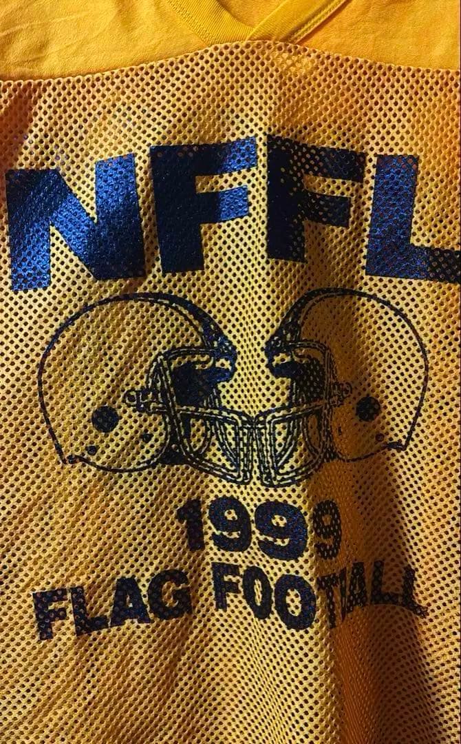 90s NFFL NFLフットボールT ゲームシャツヴィンテージ RUSSELL