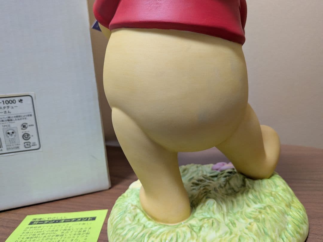 未使用　くまのプーさん　コレクタブルスタチュー　加藤工芸　フィギュア　レア