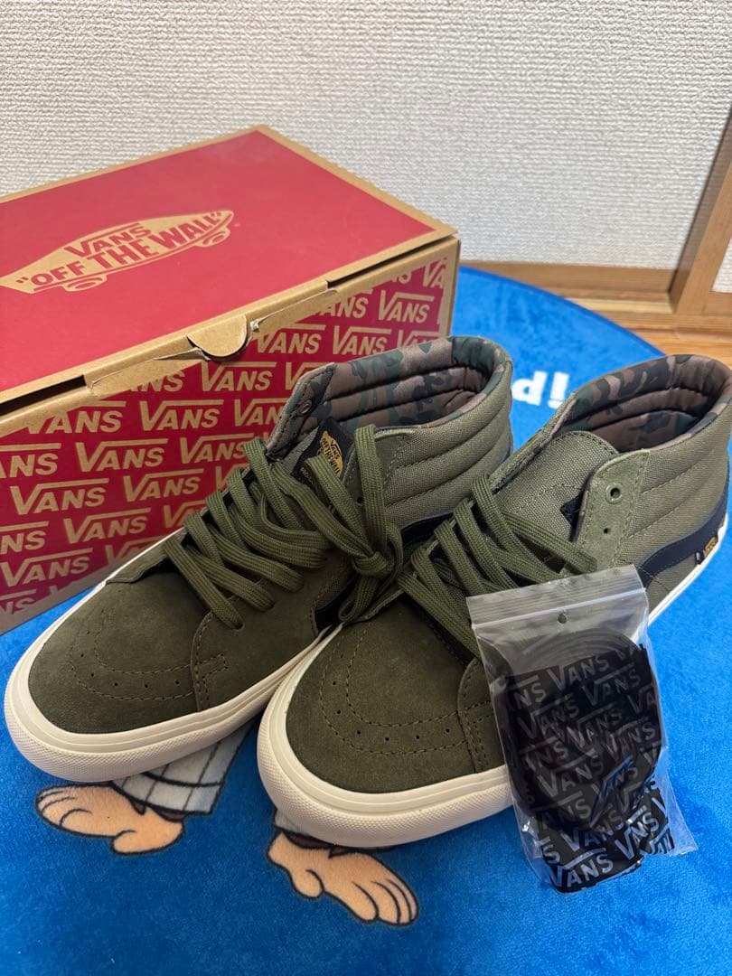 VANS SK8-MID PRO (CAMO) 8.5 スニーカー