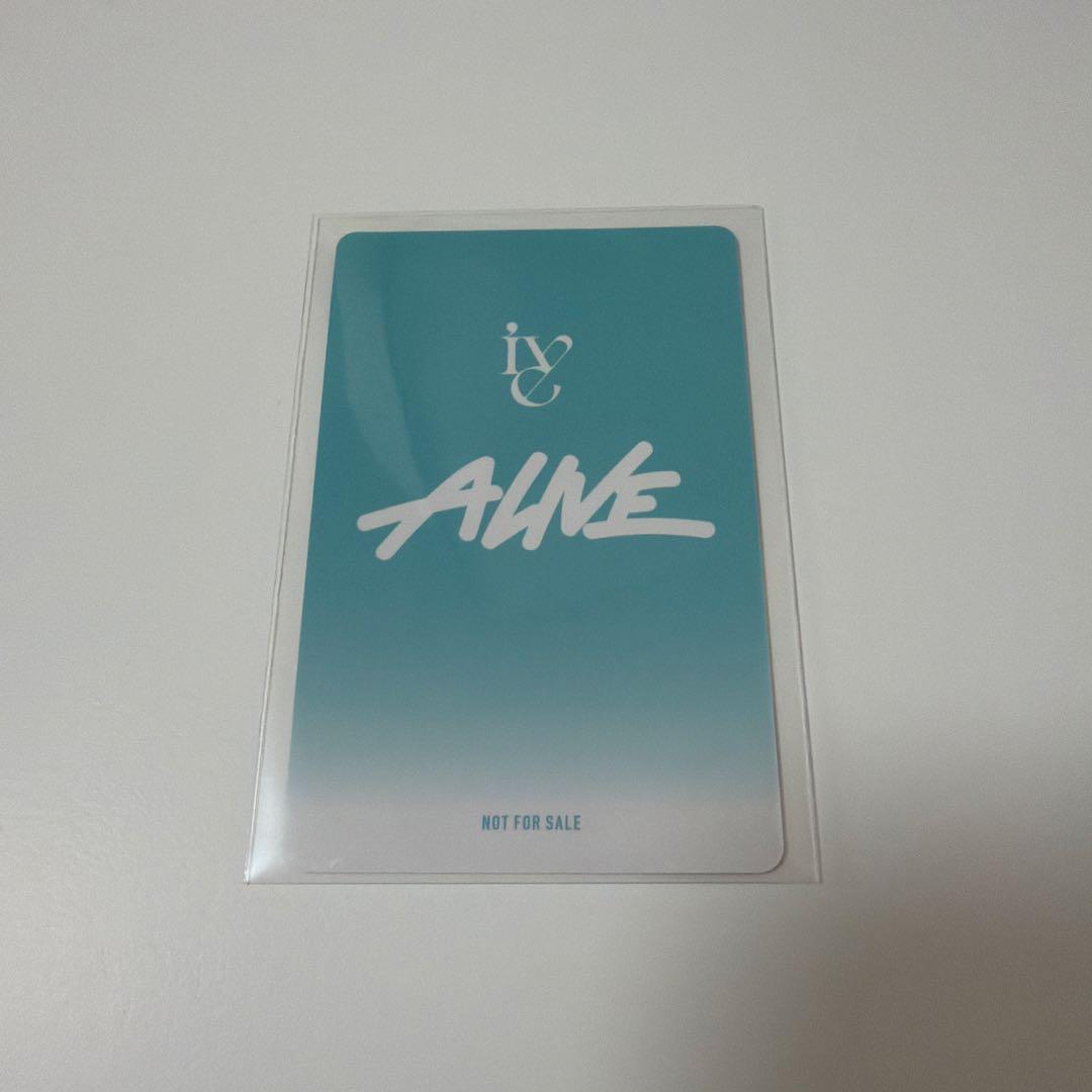 【公式】IVE ALIVE 東京会場 限定トレカ ウォニョン