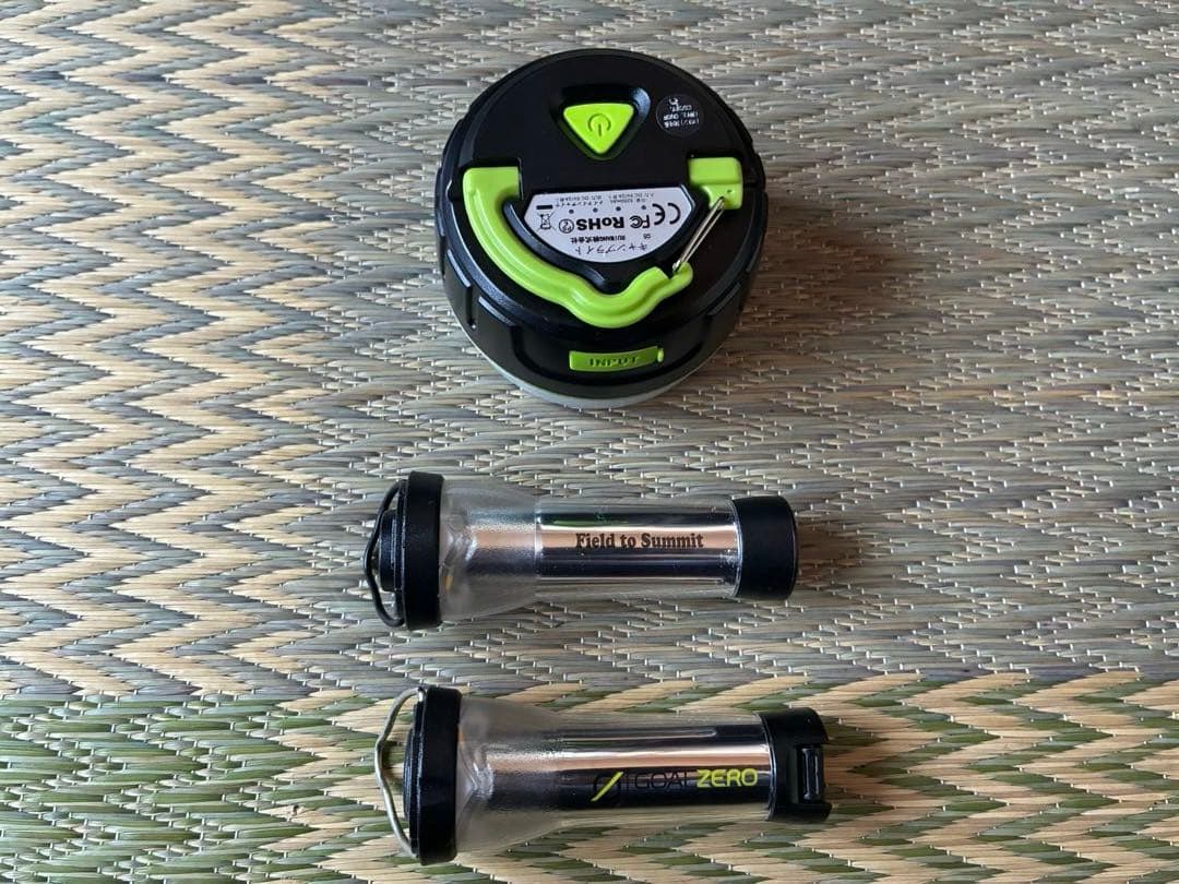 キャンプセット　ツーリングドーム st ローチェア　コット　goal zero等