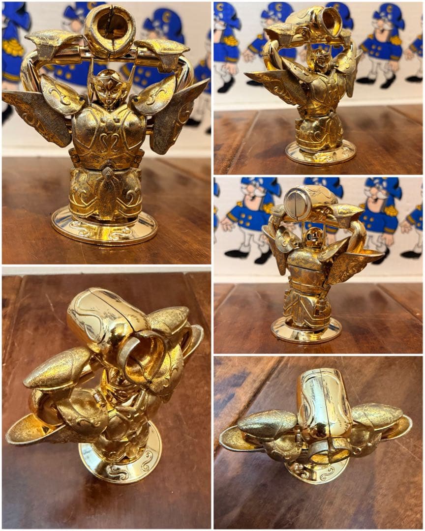 87'BANDAI聖闘士星矢 聖闘士聖衣大系 水瓶座のアクエリアスクロス カミュ
