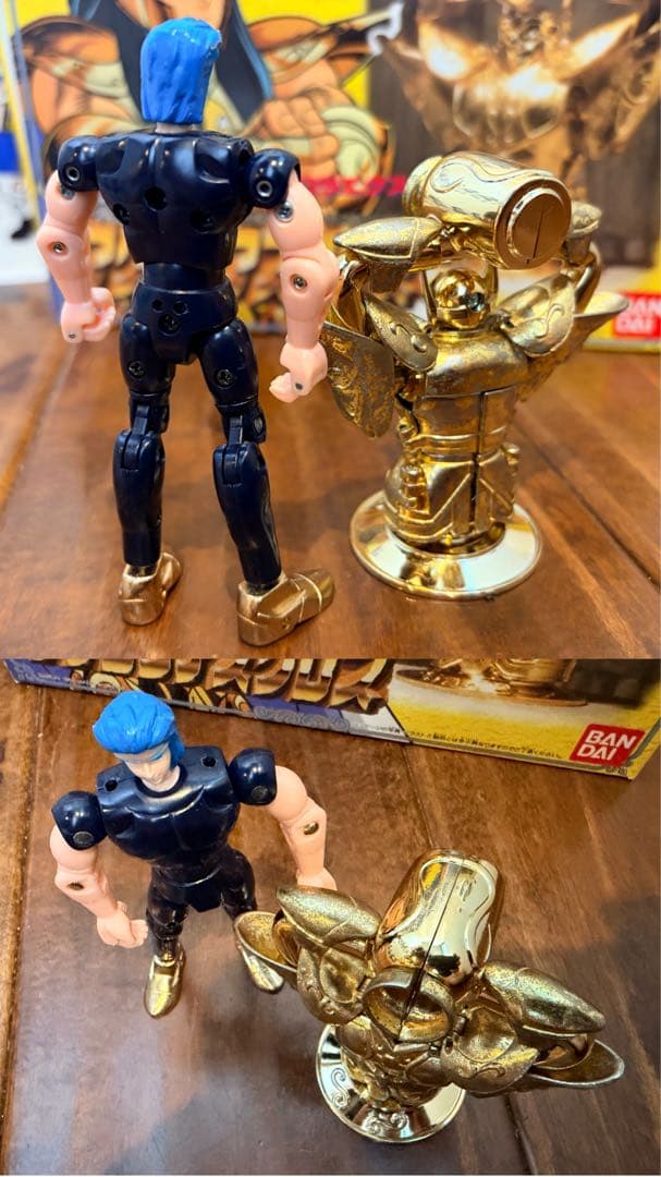 87'BANDAI聖闘士星矢 聖闘士聖衣大系 水瓶座のアクエリアスクロス カミュ