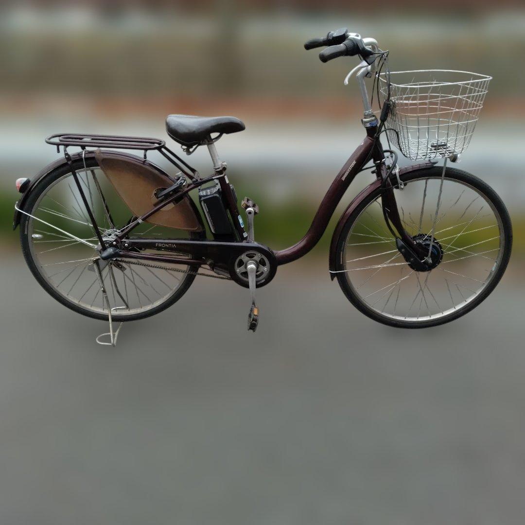 値下げ中[805]送料無料 ブリヂストン FRONTIA 電動自転車