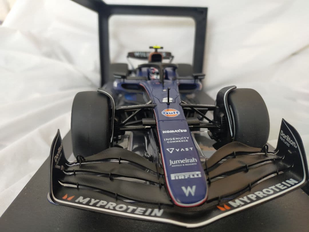 【中古】F1 ミニカー 1/18 ウィリアムズF1 FW46 サウジアラビアGP
