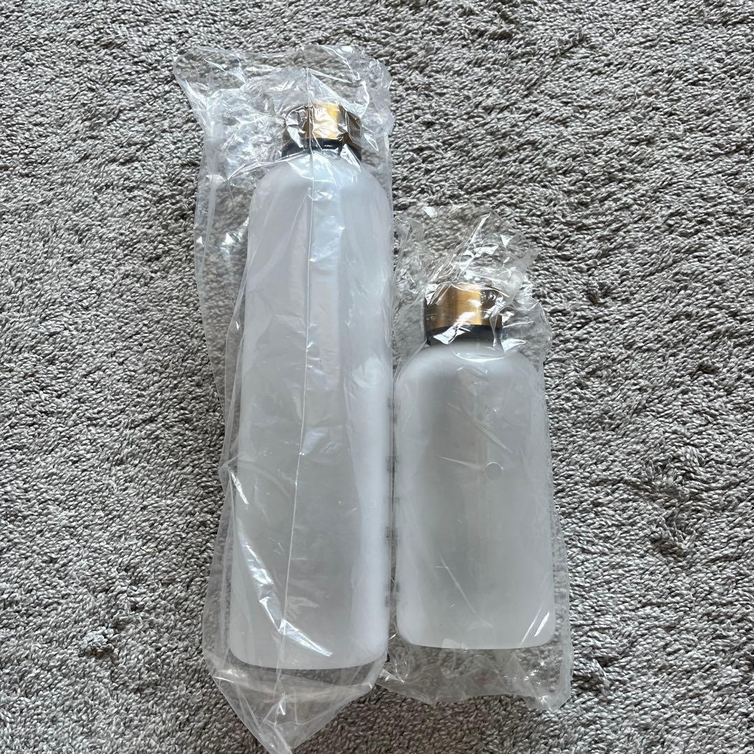 Healthywish タイムマーカー付きクリアウォーターボトル　　新品未使用