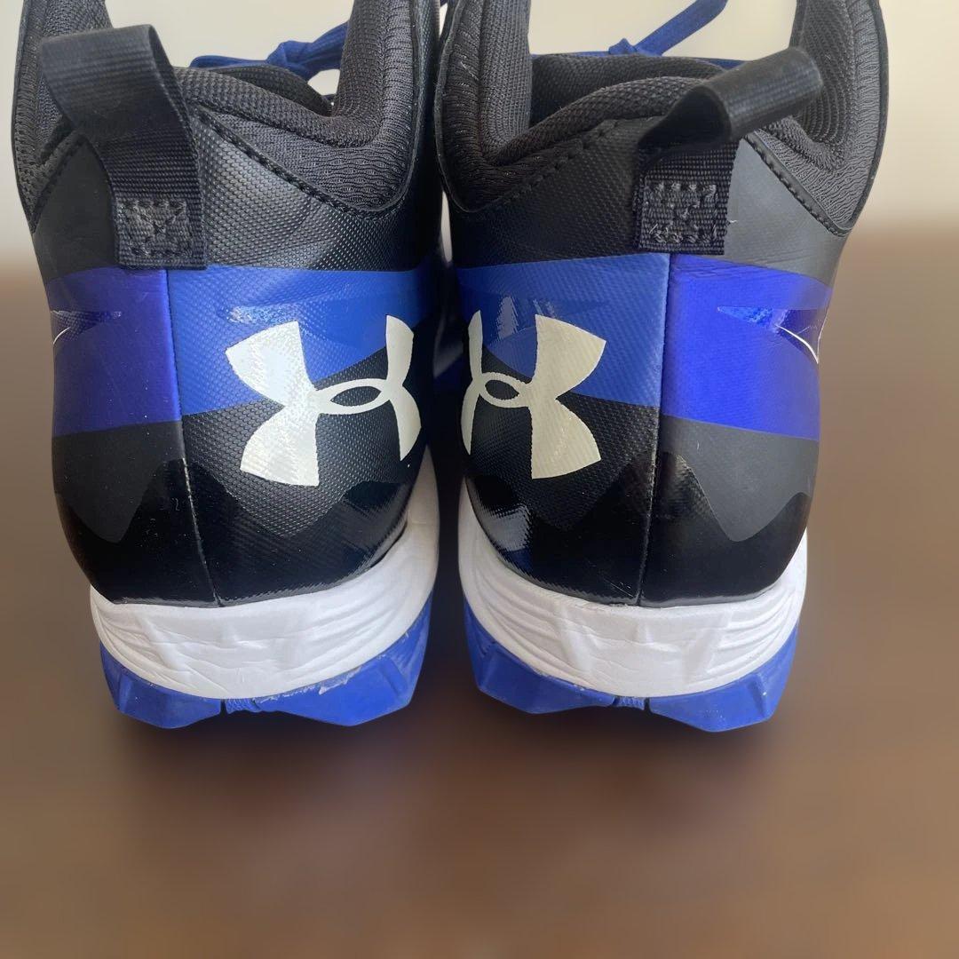 K*a様 UNDER ARMOUR 青 ハイカット スパイク