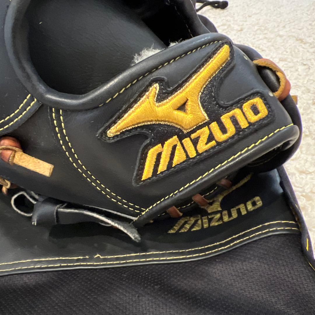 Mizuno 軟式グローブ 黒　ミズノプロ