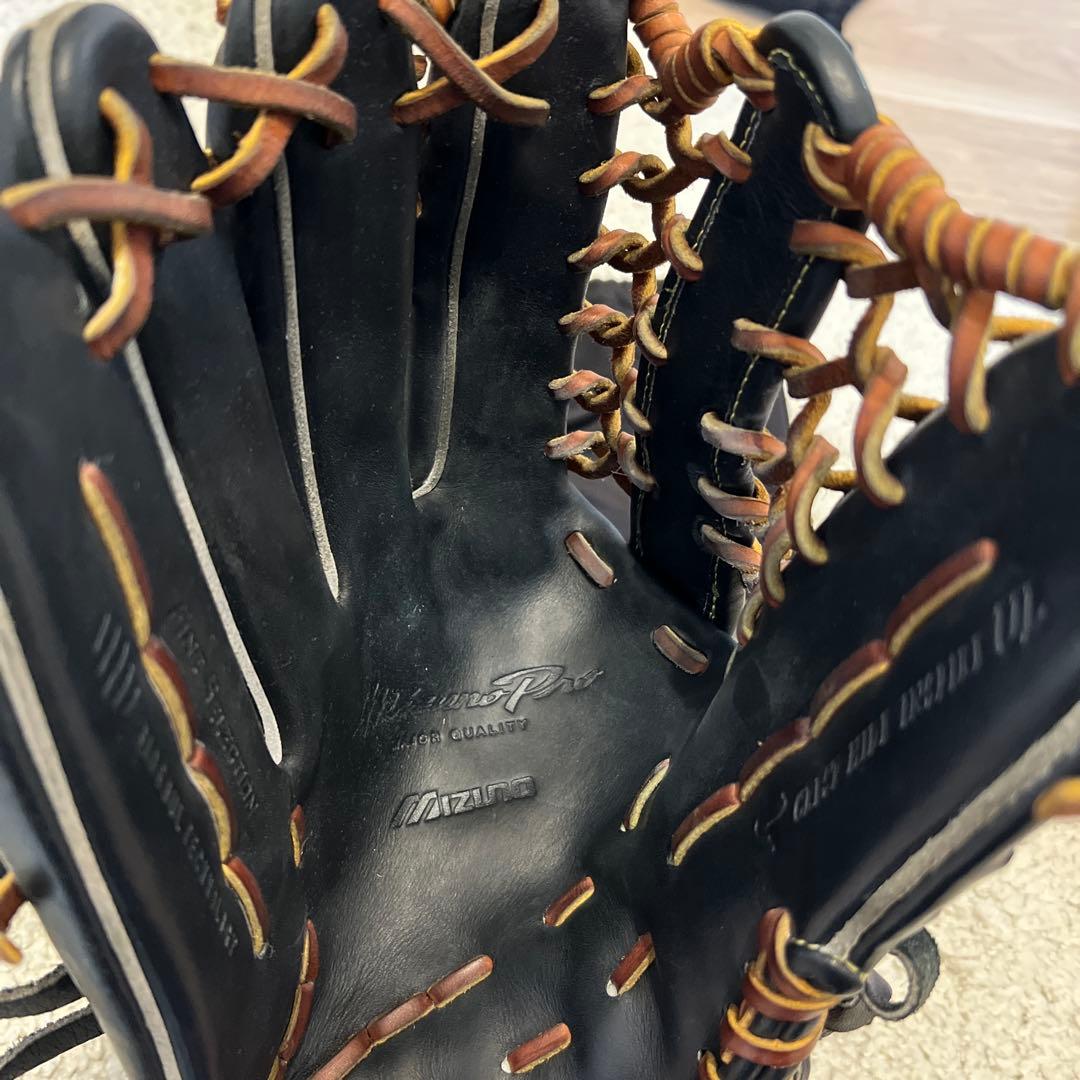 Mizuno 軟式グローブ 黒　ミズノプロ