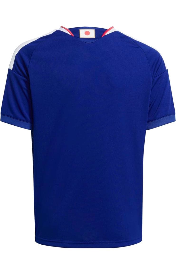adidas 日本代表 サッカーシャツ 青　Lサイズ